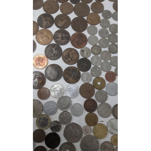 52 - Mixed coinage, Roman - Modern, a small quantity of Victorian and later silver coins, George IV shill... 