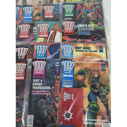 29 - ***THIS LOT HAS BEEN WITHDRAWN*** A large quantity of mainly 1990's 2000AD magazines mostly featurin... 