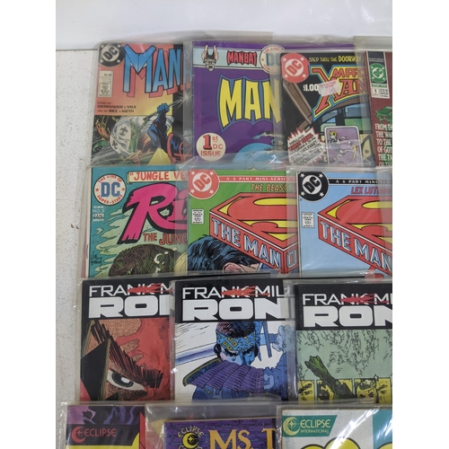 30 - A large quantity of 1980's and 1990's children's comics to include Superman - he Man of Steel, Ragma... 
