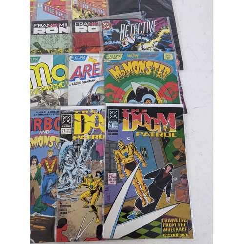 30 - A large quantity of 1980's and 1990's children's comics to include Superman - he Man of Steel, Ragma... 