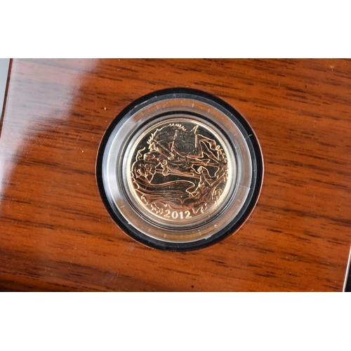 24 - United Kingdom - Elizabeth II (1952 -2022), 'The 2012 Sovereign' Diamond Jubilee Brilliant Uncircula... 