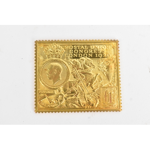 27 - The Postal Union Commemorative Stamp Replica, Hallmark Replicas Ltd, London 1974, a Postal Union Con... 