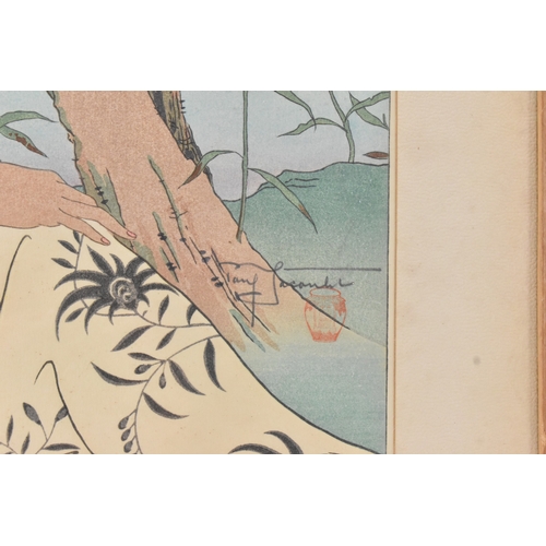 52 - Paul Jacoulet (French/Japanese, 1896–1960)
Les Paradisiers (The Birds of Paradise), a colour woodblo... 