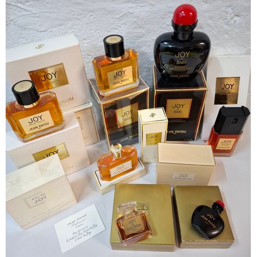 25 - Jean Patou- A collection of vintage fragrances to include a sealed 200ml Joy de Bain body lotion, a ... 