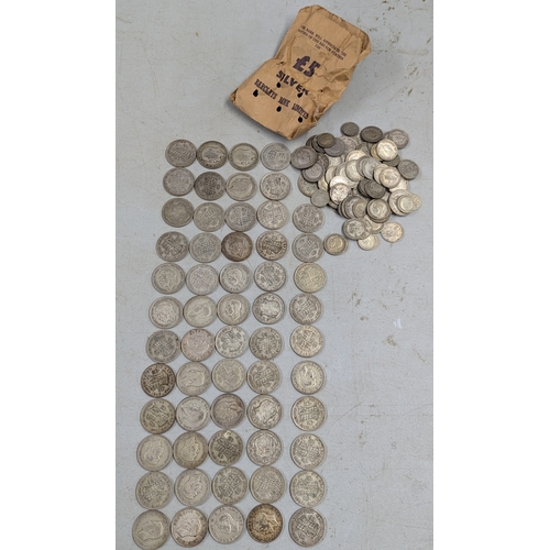 A large collection of past 1920/pre 1947 British silver half crowns, florins, shillings, sixpence and threepence, approx 1,255.3g
Location:LAB
If there is no condition report, please request.