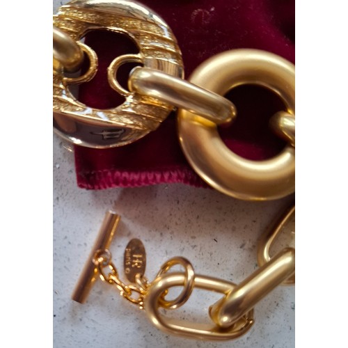 23 - Helena Rubenstein- A collection of four 1980's costume jewellery suites, all stamped HR having 4 bra... 