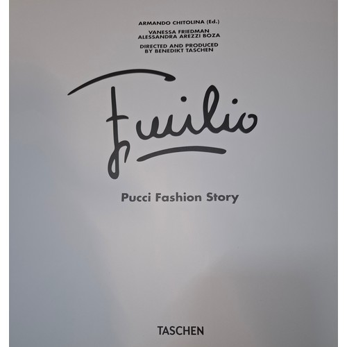 17 - Pucci- A Taschen fabric bound limited edition no:391 out of 500 book containing a selection of print... 