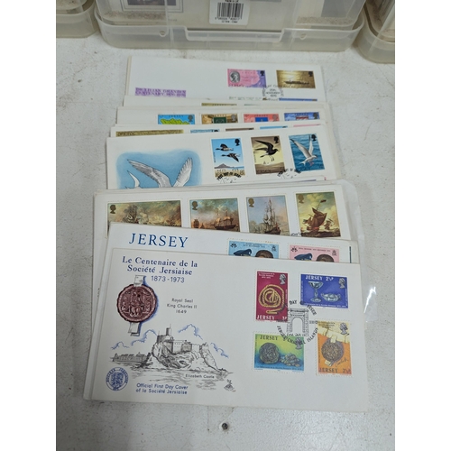A large quantity of First Day covers from around the World, comprising ...