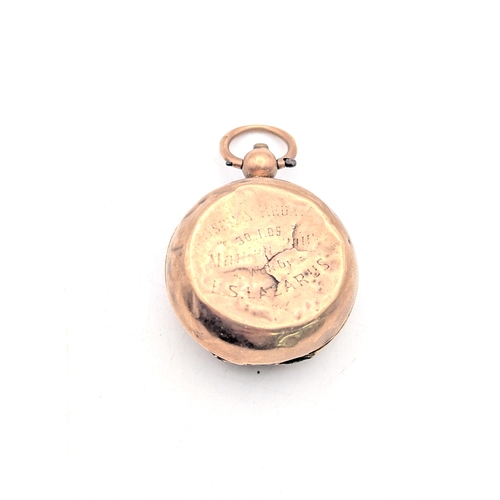 A 9ct rose gold sovereign holder A/F, 12.2g
Location: C3
If there is no condition report shown, please request