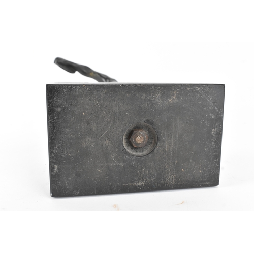 11 - A late 19th/early 20th century Grand Tour bronze figure of the Discobolus, the nude athlete poised i... 