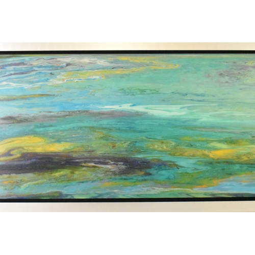 19 - Alex Echo (B.1958) A boxed canvas entitled 'Elemental Source Study 2', limited edition numbered 26/9... 