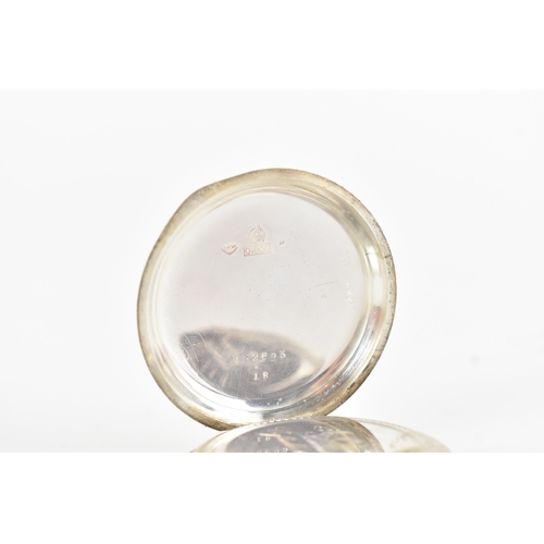 22 - An early 20th century continental silver open-face pocket watch, signed A. Quinet, Ledelinsart, the ... 