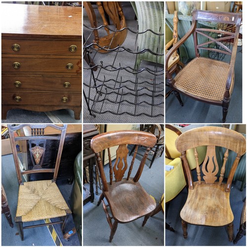 186 - A Victorian pine dresser, the top with two plate shelves, the base with central drawer above cupboar... 