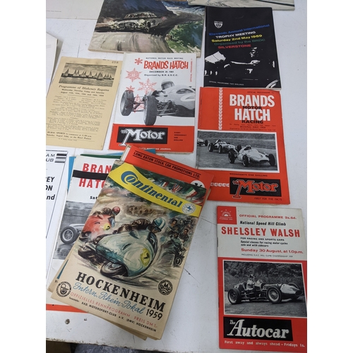 168 - A group of late 1950s and 1960s motor racing, motor cycling, music and jazz programmes, and others, ... 