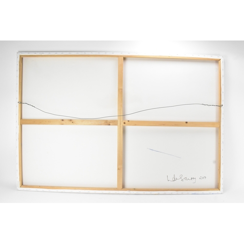 14 - Lucy du Sautoy (B.1972) An oil on canvas entitled 'We are Giants', signed and dated 2017 to the reve... 