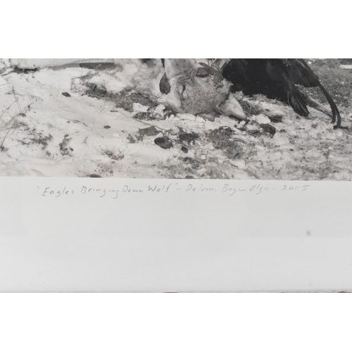 16 - Hamid Sardar-Afkhami (B.1966) A limited edition Artists Proof print entitled 'Eagles Bring Down Wolf... 