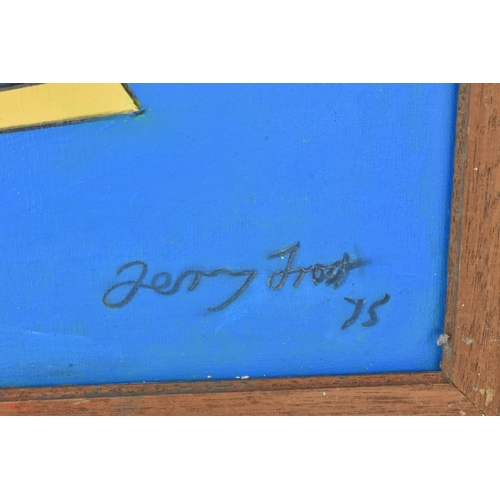 28 - Manner of Terry Frost (1915-2003) An abstract oil on board entitled 'Some Platres', signed and dated... 