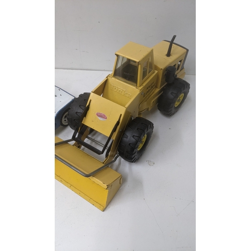 232 - Retro Tonka Toys to include a Mighty Leader, a Blue Jeep and a red dumper truck
Location: 3-3
If the... 