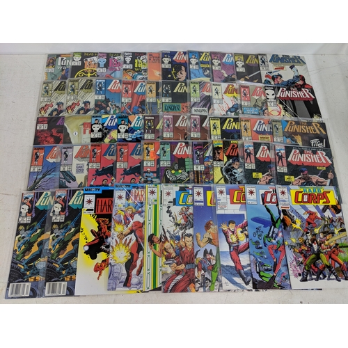 216 - Comics, mainly from the 1980s and 1990s to include The Punisher War Zone, The Punisher War Journal, ... 