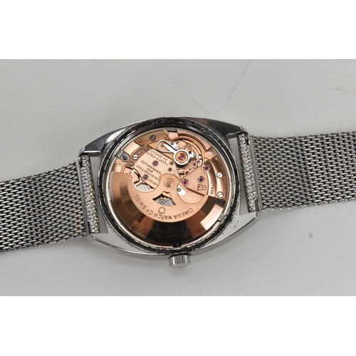 13 - An Omega Constellation, automatic chronometer, gents, stainless steel wristwatch, circa 1966, the si... 