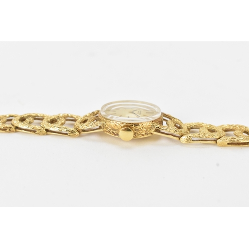 14 - An International Watch Co. (IWC), manual wind, ladies’, 18ct yellow gold wristwatch, circa 1970s, th... 