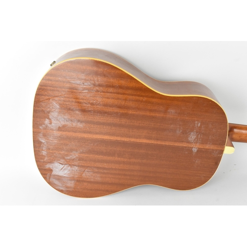 146 - A vintage 1966 Hofner 12 string acoustic guitar with electric plugin option and volume and tone cont... 