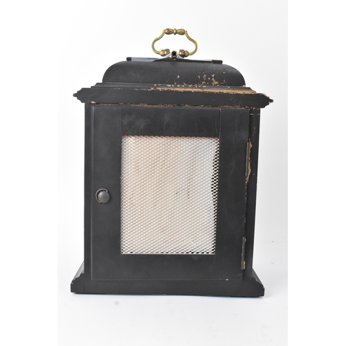 25 - An Elliott of London mantel clock, retailed by Harrods, London, mid-20th century, the ebonised case ... 
