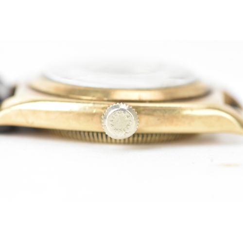 3 - A Rolex Oyster Chronometer, manual-wind, gents, 9ct gold wristwatch, circa 1935, the dial with Arabi... 