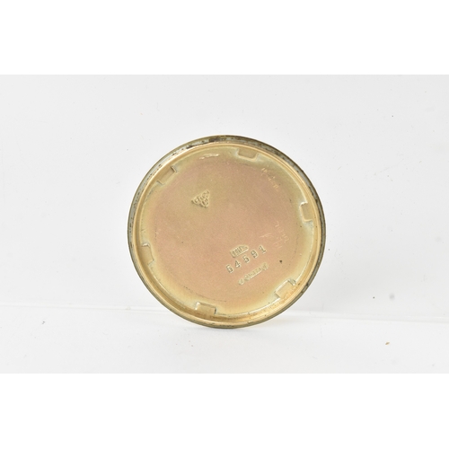 31 - A Garrard manual-wind gents 9ct gold wristwatch, circa 1960s, the silvered dial with Arabic numerals... 