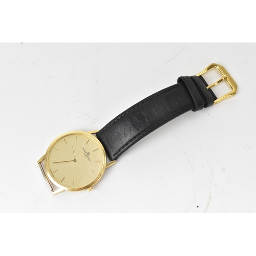 36 - A Baume & Mercier Genève Classima, quartz, gents, 18ct yellow gold wristwatch, circa 1990s, referenc... 