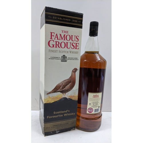 A 4.5 litre bottle of The Famous Grouse Finest Scotch Whisky, in ...