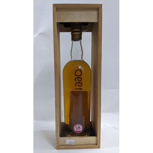 A bottle of Càrn Mòr “Celebration of the Cask” Single Malt Scotch
