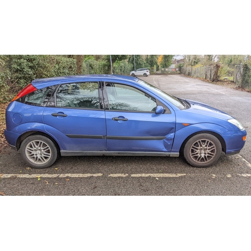 285 - A Ford Focus 1.6 petrol, V5 present, 2 former keepers, registration T369 GJH, mileage 69162
Location... 