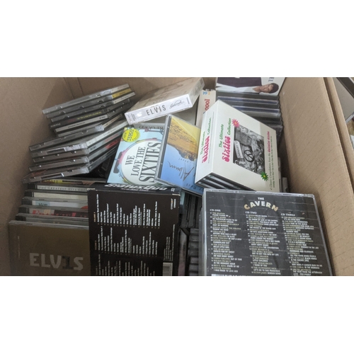 A large collection of music related CDs to include examples from Status ...