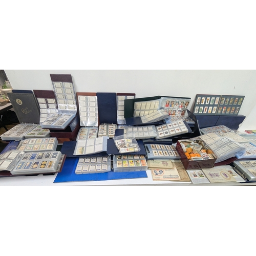 An extensive collection of cigarette cards, mainly housed in albums comprising examples of boxing, football and cricket, commemorative and Egyptian examples, by Wills's cigarettes, Player's cigarette, Sun Ripe extra size cigarettes and others
Location: RAM
If there is no condition report shown, please request