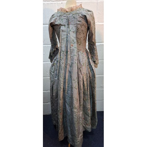 31 - A vintage theatrical costume in the 19th Century style, mostly hand sewn with later machine sewn ada... 