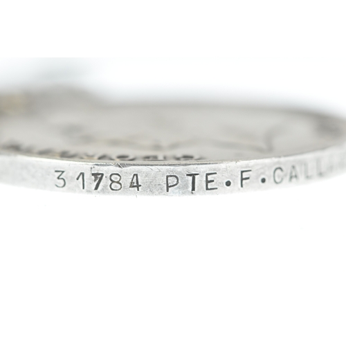 151 - A WW1 two medal campaign group named to 31784 Pte F.Callard Dorest Regiment, and WW1 Victory medal n... 