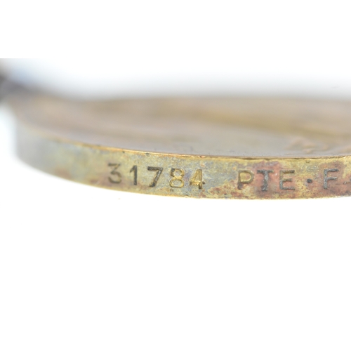 151 - A WW1 two medal campaign group named to 31784 Pte F.Callard Dorest Regiment, and WW1 Victory medal n... 