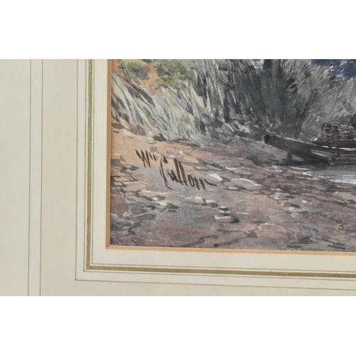 173 - William Callow RWS (1812-1908) A watercolour depicting a riverside view, signed to the lower left co... 