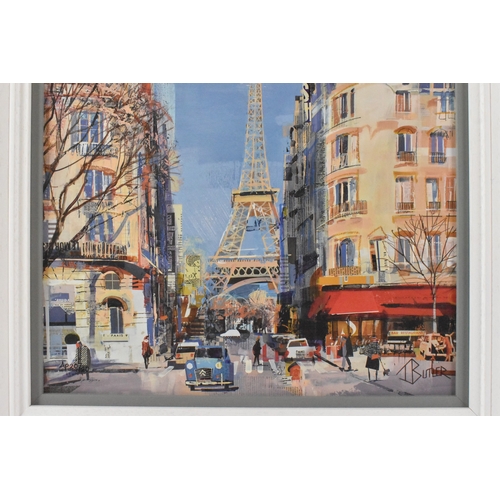 22 - Tom Butler - 'Sacre-Bleu', Artist proof print, 20/20, paper on board, signed, 40cm x 40cm, framed
Lo... 