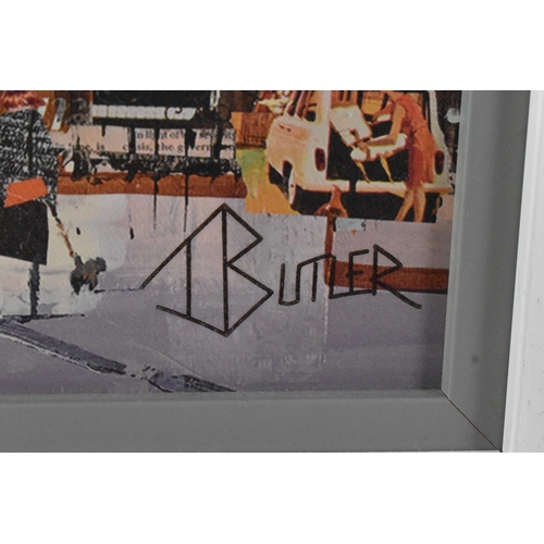22 - Tom Butler - 'Sacre-Bleu', Artist proof print, 20/20, paper on board, signed, 40cm x 40cm, framed
Lo... 