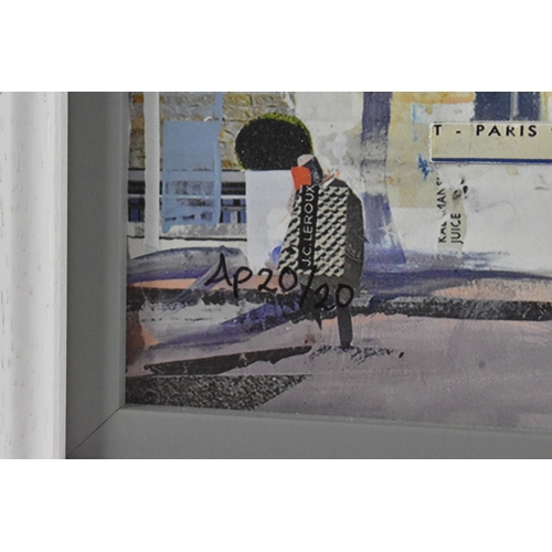 22 - Tom Butler - 'Sacre-Bleu', Artist proof print, 20/20, paper on board, signed, 40cm x 40cm, framed
Lo... 