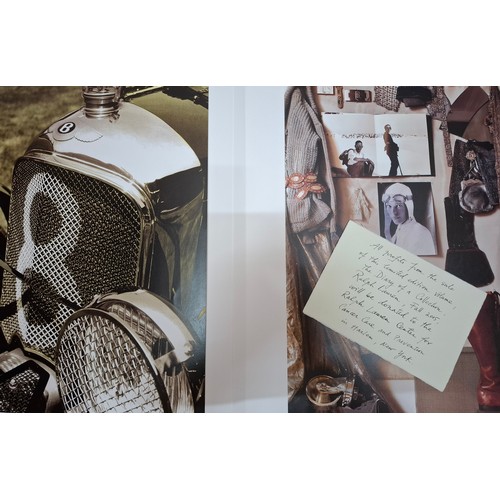 30 - Ralph Lauren, a book entitled 'Diary of a Collection 2005', limited edition no:2049/3000, 14