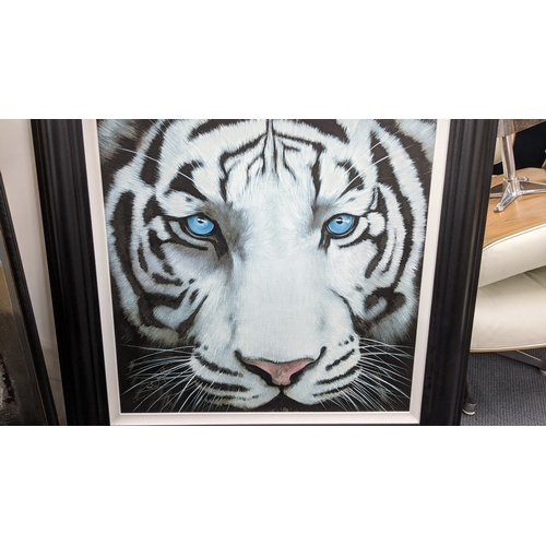 20 - Jen Allen - A signed limited edition canvas print on board entitled Narnia 76 x 76cm framed Location... 