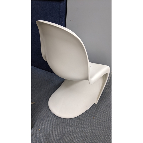 24 - A Vitra for Verner Panton S chair stamped to the underside Location: LAB
If there is no condition re... 