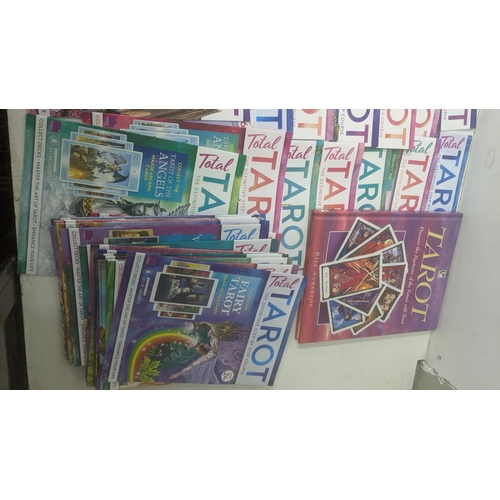 55 - A collection of tarot cards related items to include magazines, cards and other items Location: GM
I... 