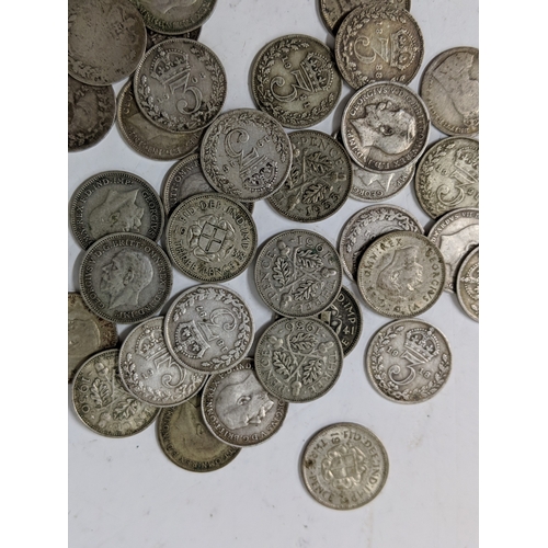 6 - Mixed currency and coinage to include a Japanese Government Ten Dollars, a Co-Op Wholesale cheque, s... 