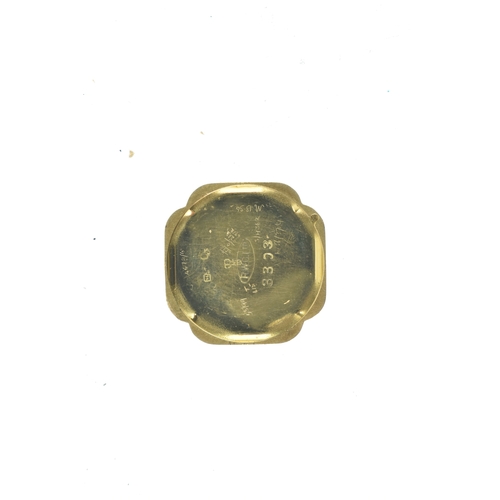 24 - An early 20th century Rolex, manual wind, ladies, 18ct gold wristwatch, the dial having Arabic numer... 