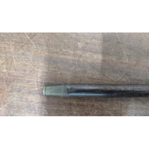 12 - A silver topped vintage walking cane, 85cm long
Location: RAM
If there is no condition report shown,... 