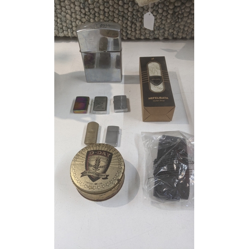 37 - Collectables to include a novelty large Coney silver plated cigarette lighter, a boxed Nefelibata gu... 